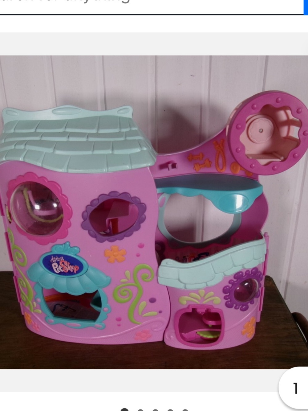 Hasbro Littlest Pet Shop Tail Waggin Fitness Gym